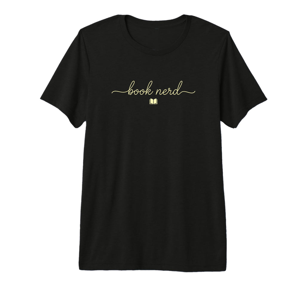 Book Nerd Book Enthusiast Literature T-Shirt - Custom Art Print Unisex - T-Shirt, Sweatshirt, Hoodie