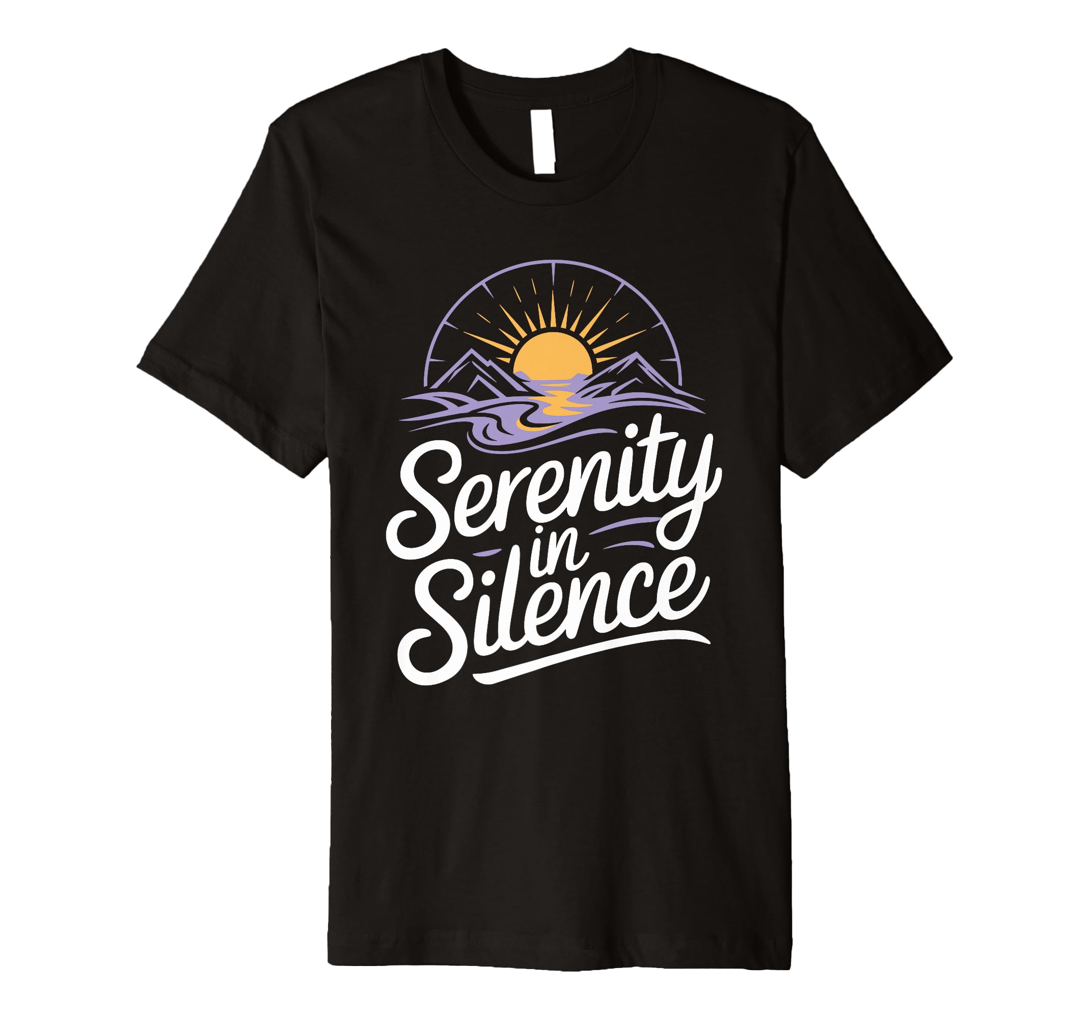 Silent Retreat Participants T-Shirt - Custom Art Print Men Women - T-Shirt, Sweatshirt, Hoodie