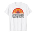 Professional Overthinker Funny 70S T-Shirt - Unique Graphic for Adults - T-Shirt, Sweatshirt, Hoodie