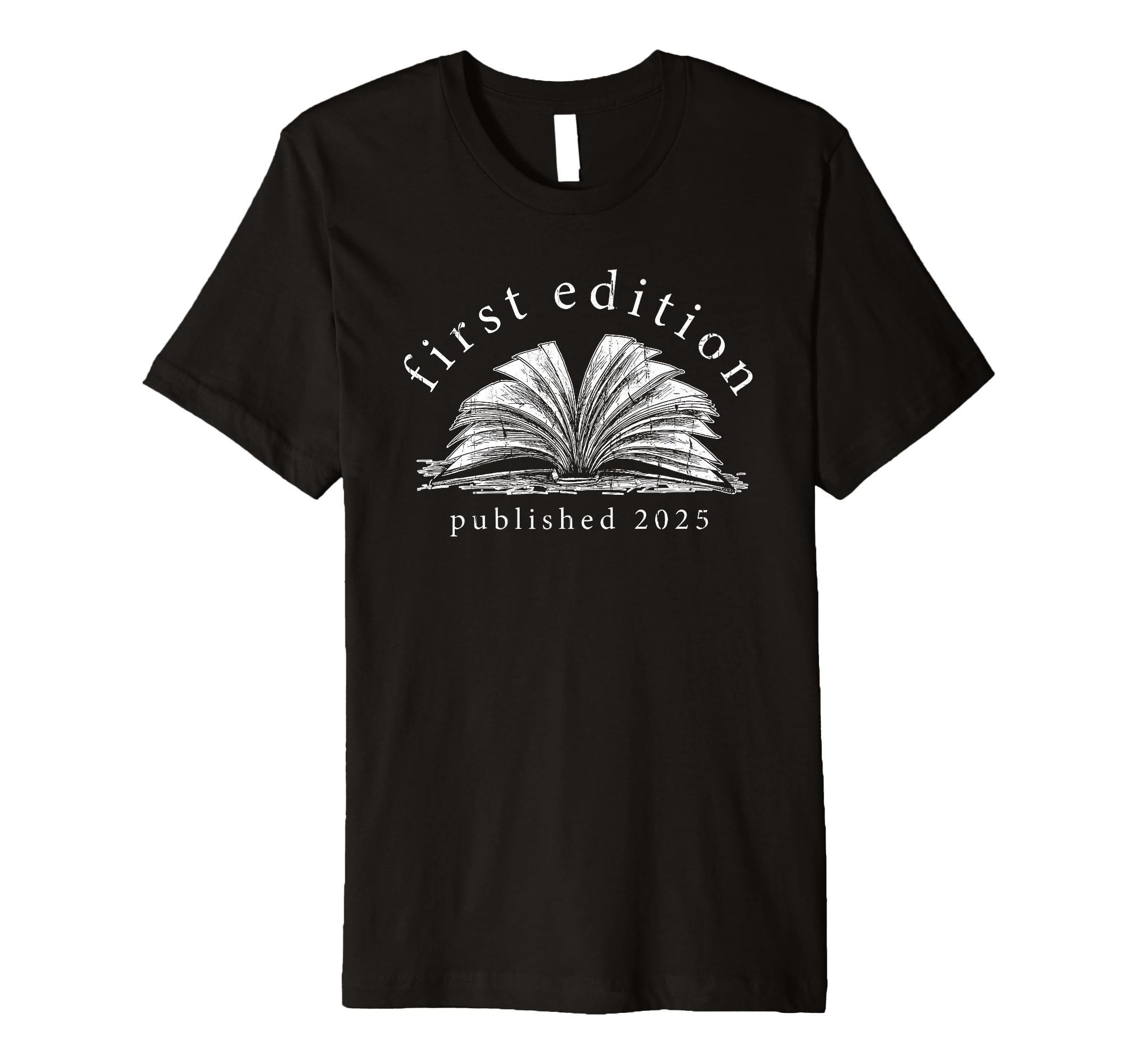 First Published 2025 Littlest Book Club T-Shirt - Minimalist Print Unisex - T-Shirt, Sweatshirt, Hoodie