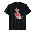Meerkat Book Reading Student T-Shirt - Fun Novelty Design for Adults - T-Shirt, Sweatshirt, Hoodie