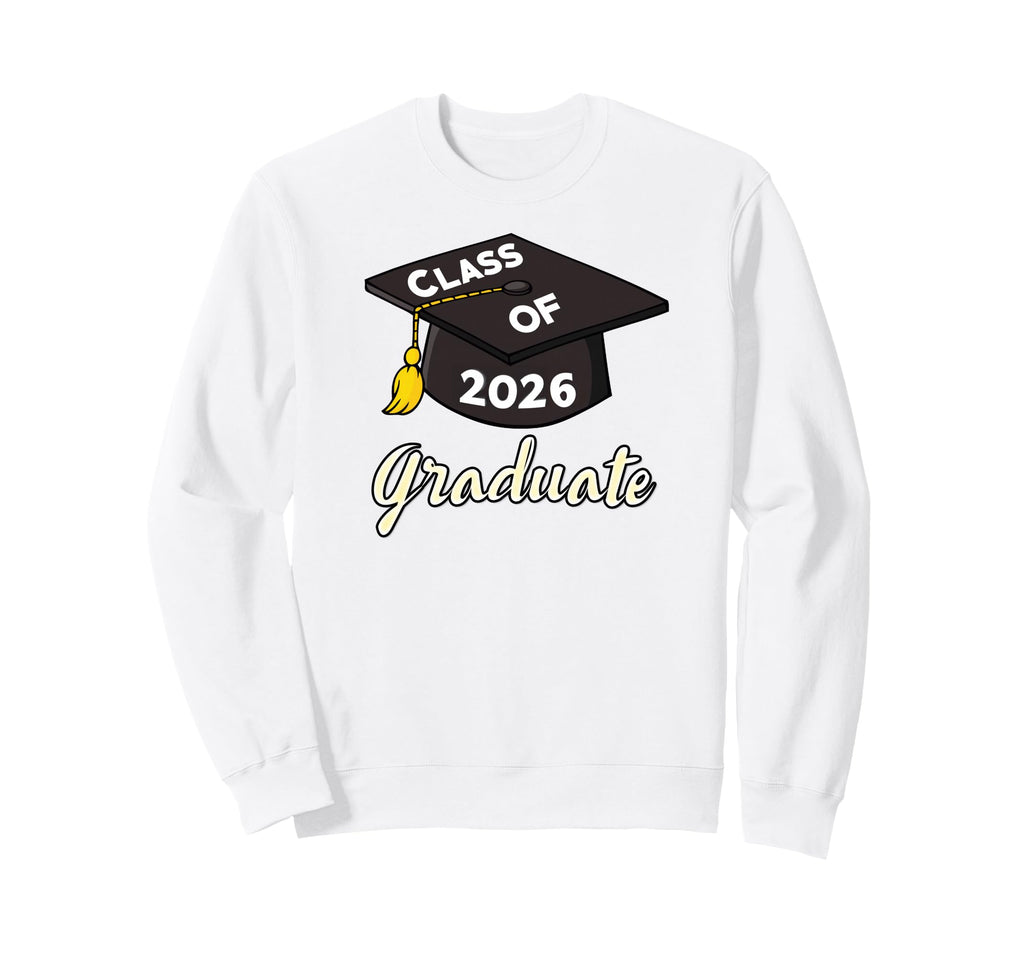 2026 Graduation Achievement School Designs Hoodie - Streetwear Style Unisex - T-Shirt, Sweatshirt, Hoodie