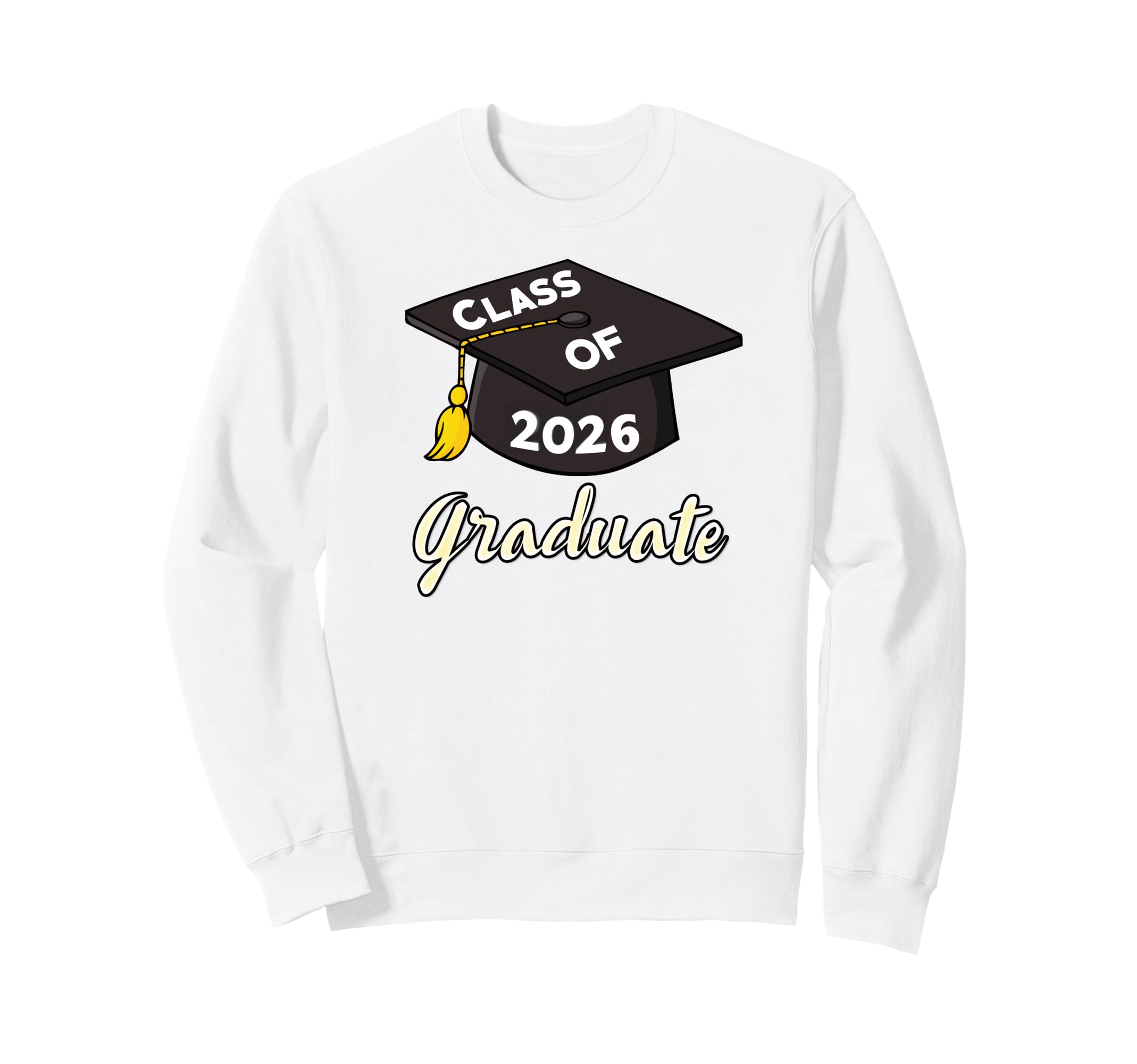 2026 Graduation Achievement School Designs Hoodie - Streetwear Style Unisex - T-Shirt, Sweatshirt, Hoodie