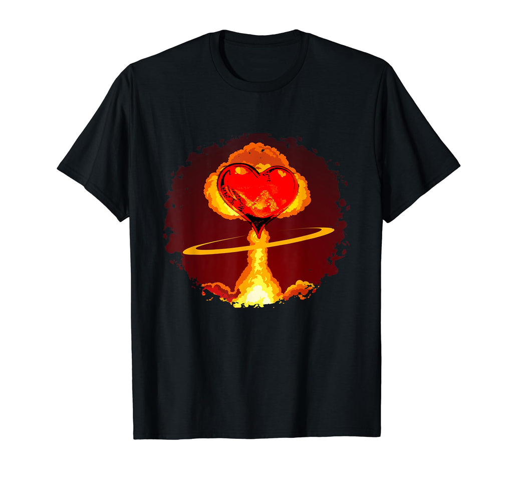 Emotional Human Support Nuclear T-Shirt - Minimalist Print for Adults - T-Shirt, Sweatshirt, Hoodie