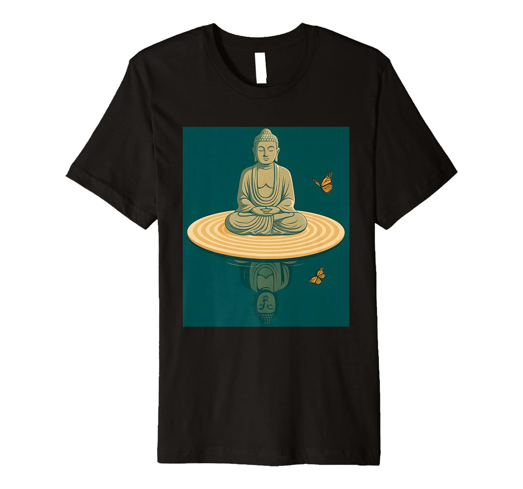 Zen Buddha Meditation Art Peaceful T-Shirt - Streetwear Style Men Women - T-Shirt, Sweatshirt, Hoodie