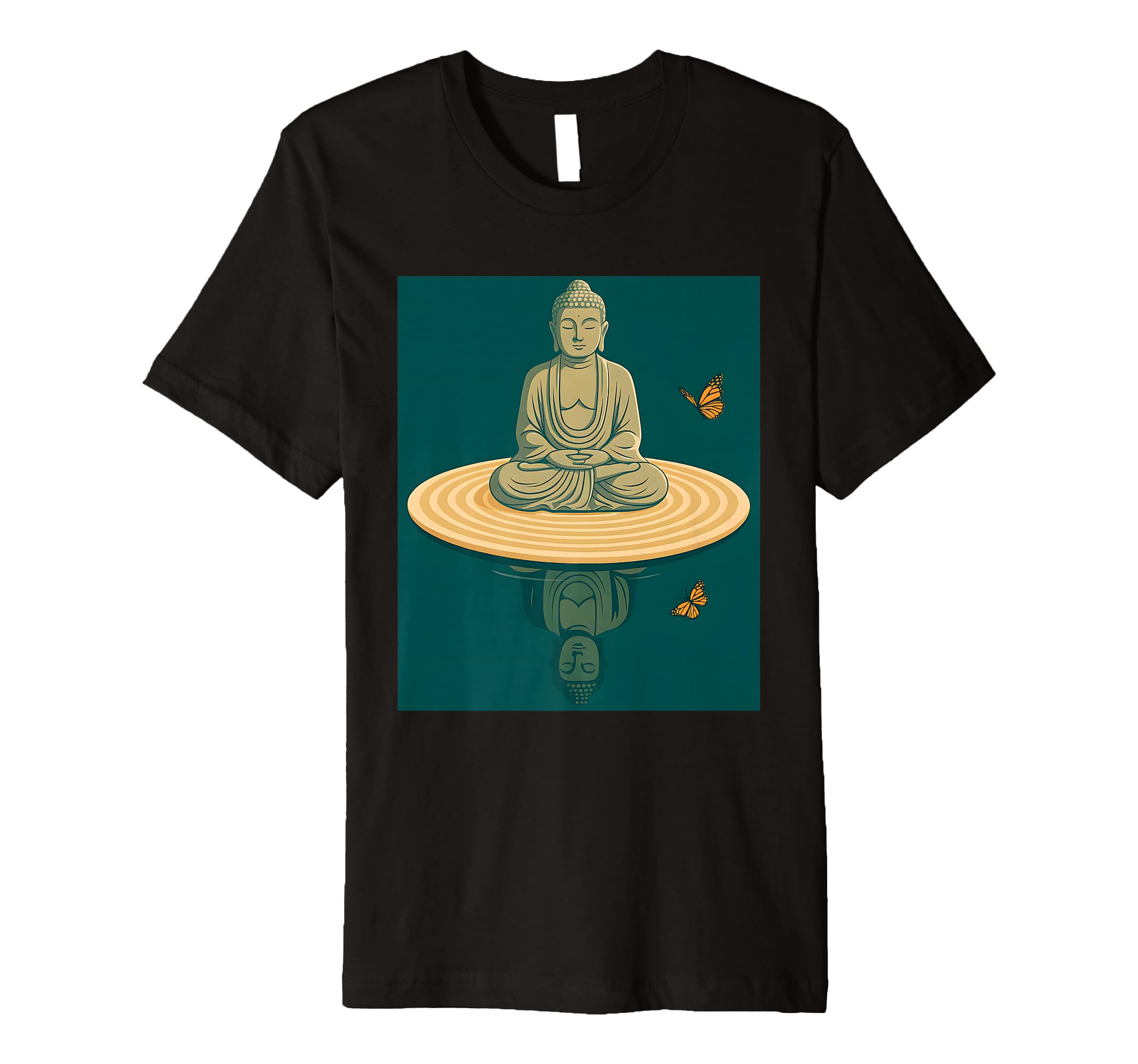 Zen Buddha Meditation Art Peaceful T-Shirt - Streetwear Style Men Women - T-Shirt, Sweatshirt, Hoodie