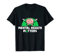 Mental Health Awareness Month Ribbon Sweatshirt - Graphic Print Men Women - T-Shirt, Sweatshirt, Hoodie