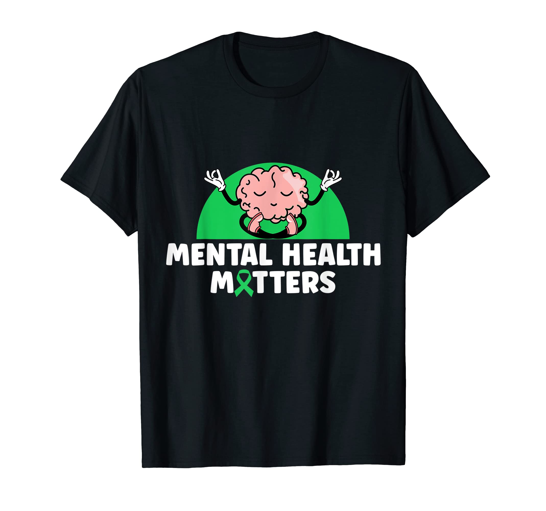 Mental Health Awareness Month Ribbon Sweatshirt - Graphic Print Men Women - T-Shirt, Sweatshirt, Hoodie