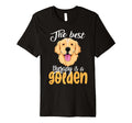 Best Therapy Is Golden Retriever Dog T-Shirt - Graphic Print for Adults - T-Shirt, Sweatshirt, Hoodie