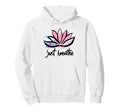Lotus Flower Yoga Just Breathe Meditation Hoodie - Streetwear Style Unisex - T-Shirt, Sweatshirt, Hoodie
