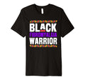 Black Fibromyalgia Warrior T-Shirt - Casual Everyday Wear Men Women - T-Shirt, Sweatshirt, Hoodie