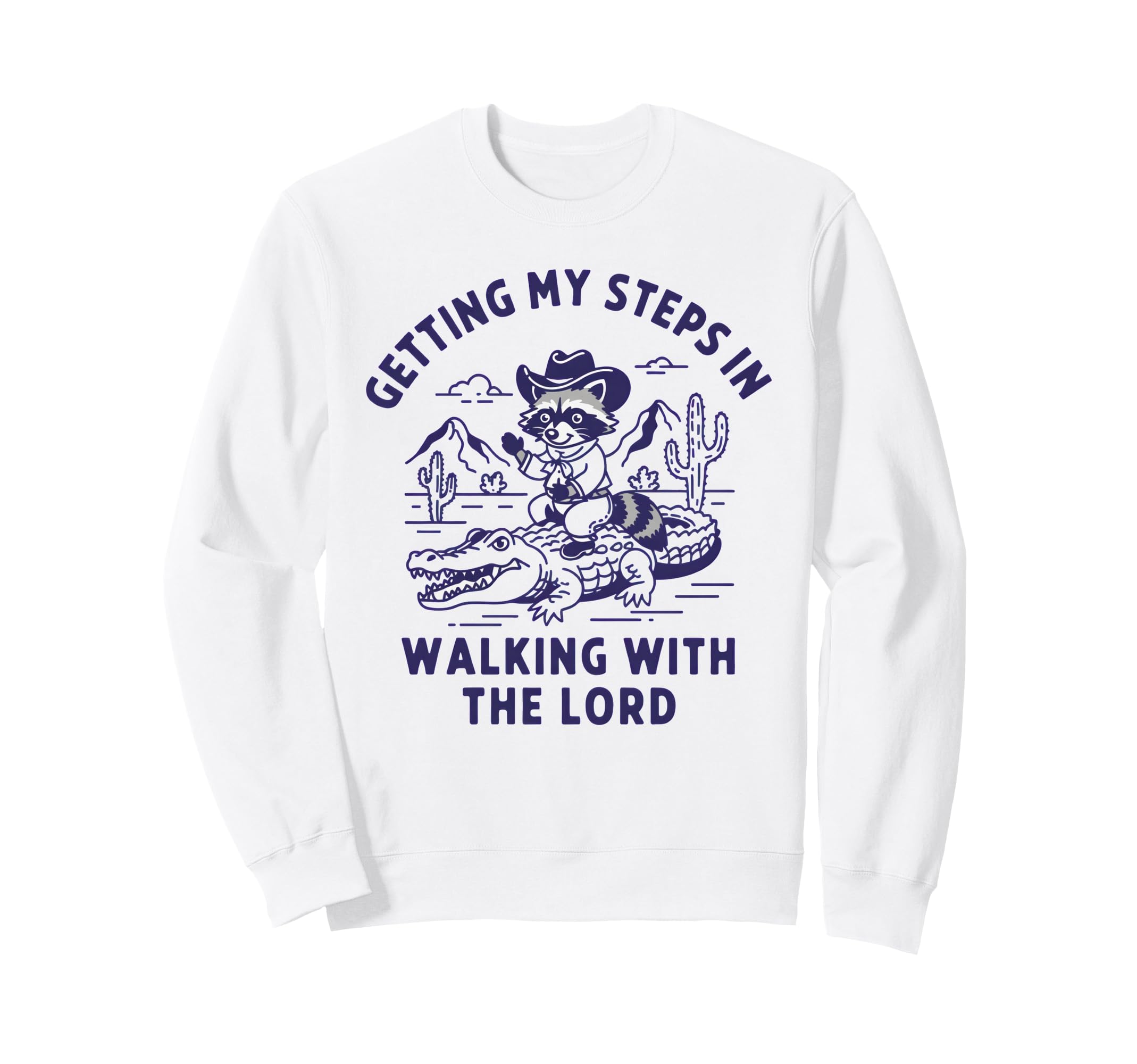 Getting My Steps Walking Lord Sweatshirt - Casual Everyday Wear for Adults - T-Shirt, Sweatshirt, Hoodie
