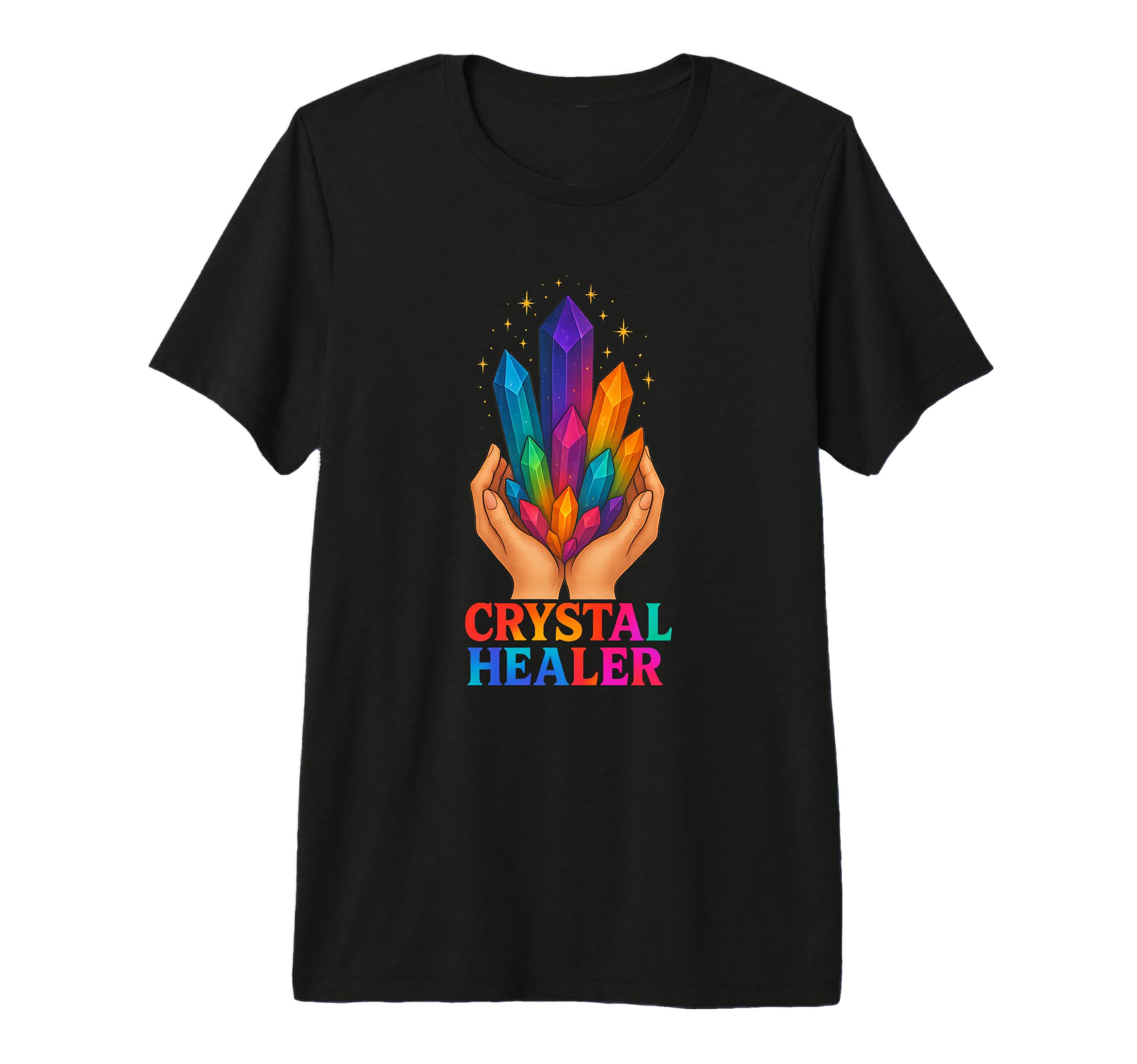 Crystal Healer Mystic Intuitive Energy T-Shirt - Streetwear Style Unisex - T-Shirt, Sweatshirt, Hoodie