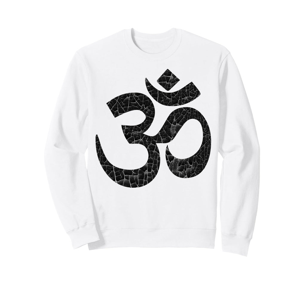 Om Symbol Yoga Meditation Sweatshirt - Minimalist Print Men Women - T-Shirt, Sweatshirt, Hoodie