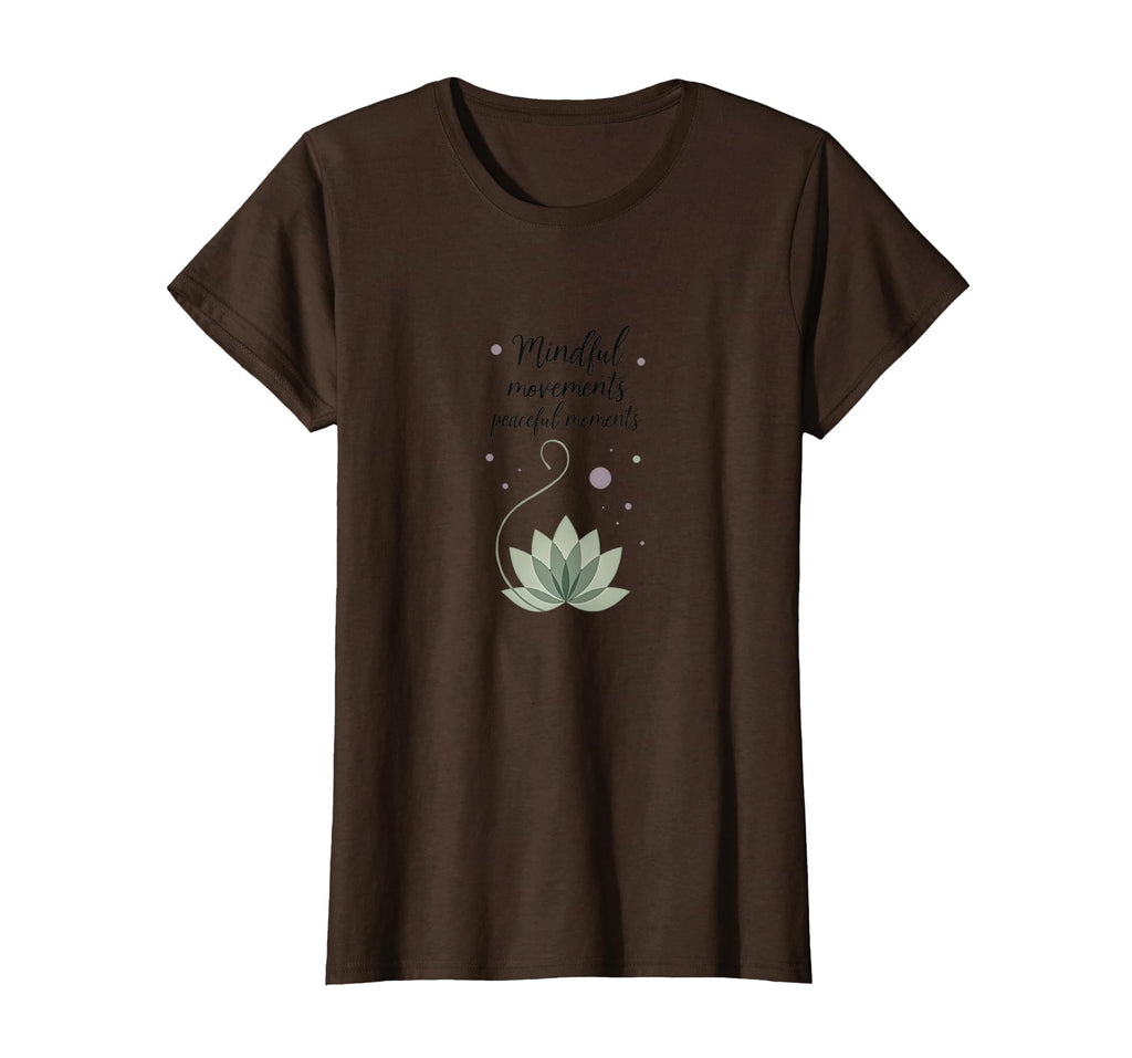 Mindful Movements Peaceful Moments Yoga T-Shirt - Graphic Print Men Women - T-Shirt, Sweatshirt, Hoodie