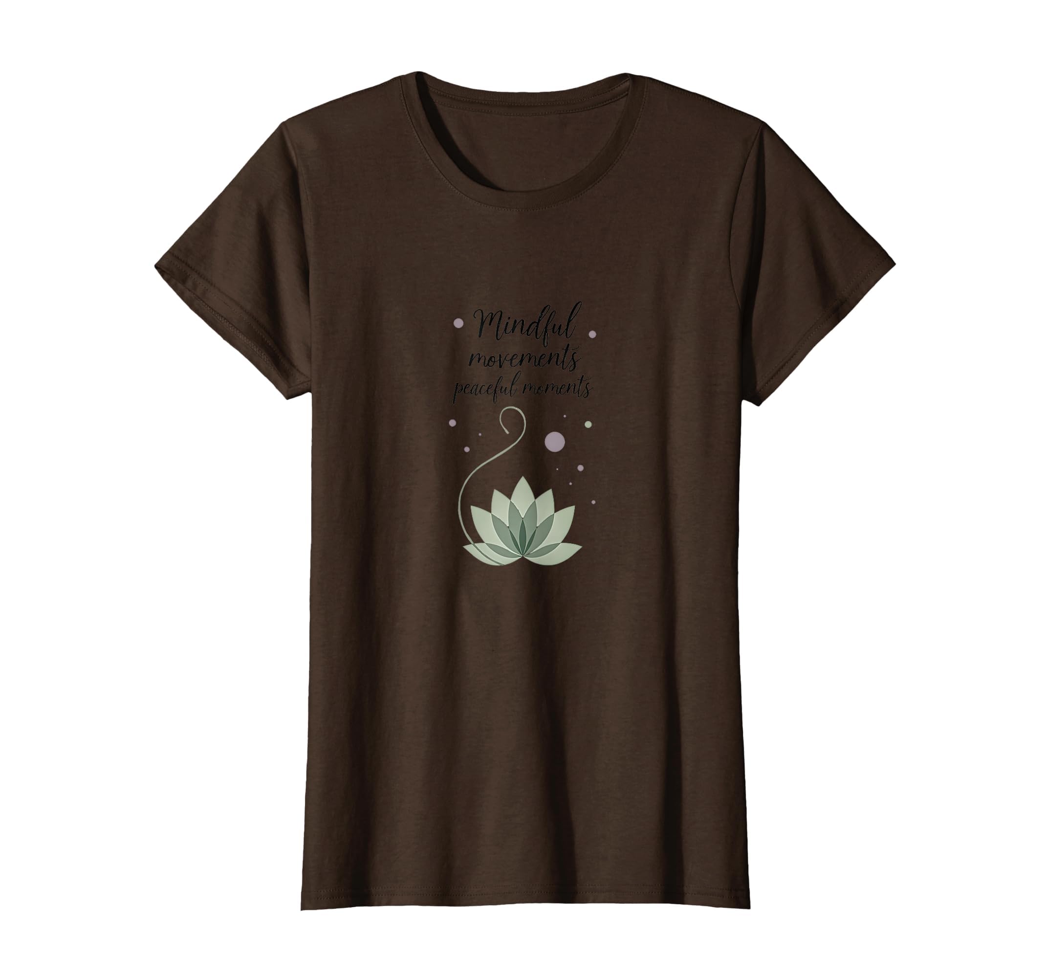 Mindful Movements Peaceful Moments Yoga T-Shirt - Graphic Print Men Women - T-Shirt, Sweatshirt, Hoodie