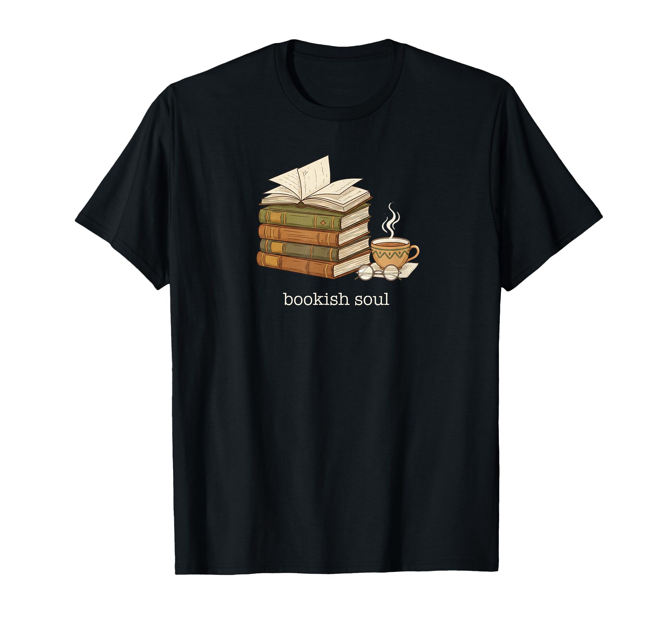 Bookish Soul T-Shirt - Custom Art Print Men Women - T-Shirt, Sweatshirt, Hoodie