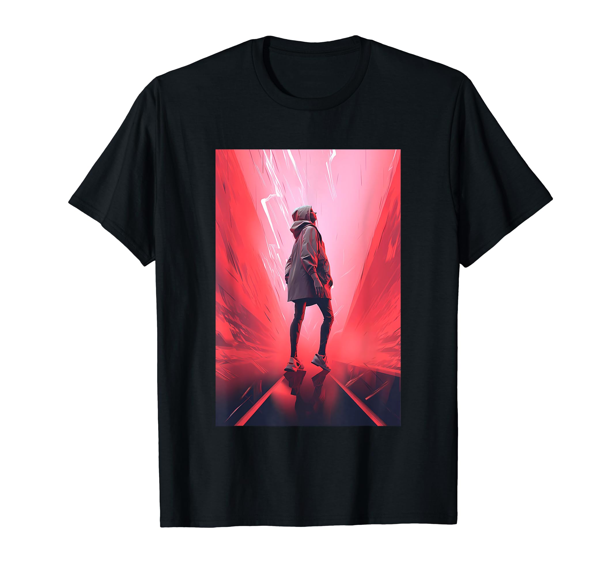 Gothic Glitch Mental Health Vaporwave T-Shirt - Streetwear Style Unisex - T-Shirt, Sweatshirt, Hoodie