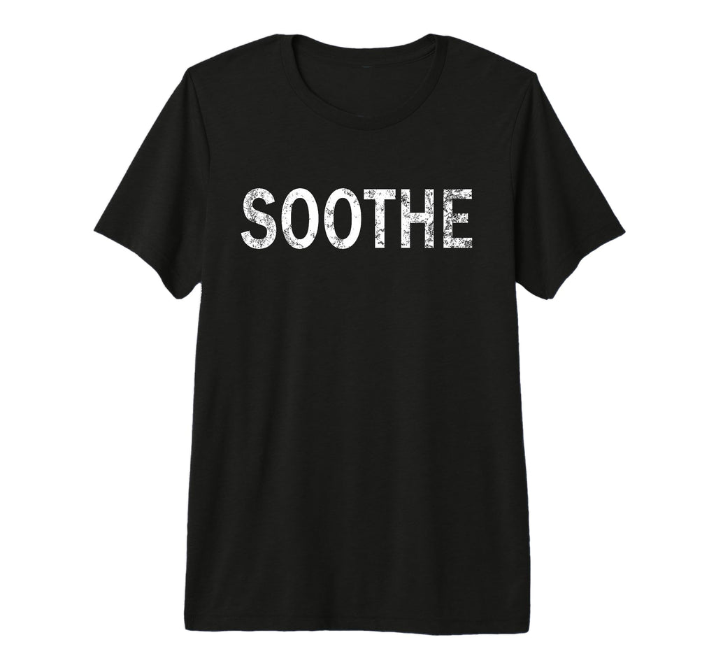 Soothe Distressed Mindfulness T-Shirt - Casual Everyday Wear for Adults - T-Shirt, Sweatshirt, Hoodie