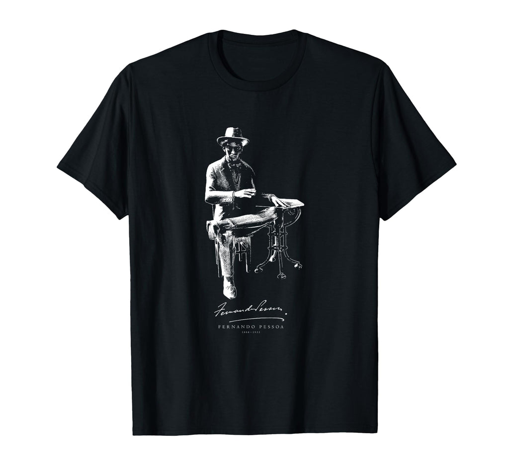 Fernando Pessoa Portuguese Poet T-Shirt - Custom Art Print Unisex - T-Shirt, Sweatshirt, Hoodie
