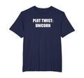 Plot Twist Unicorn Mens Big And T-Shirt - Casual Everyday Wear for Adults - T-Shirt, Sweatshirt, Hoodie