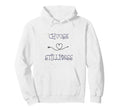 Choose Stillness Minimalist Heart Hoodie - Fun Novelty Design for Adults - T-Shirt, Sweatshirt, Hoodie
