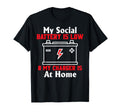 Social Battery Low Charger Shy T-Shirt - Novelty Apparel Men Women - T-Shirt, Sweatshirt, Hoodie