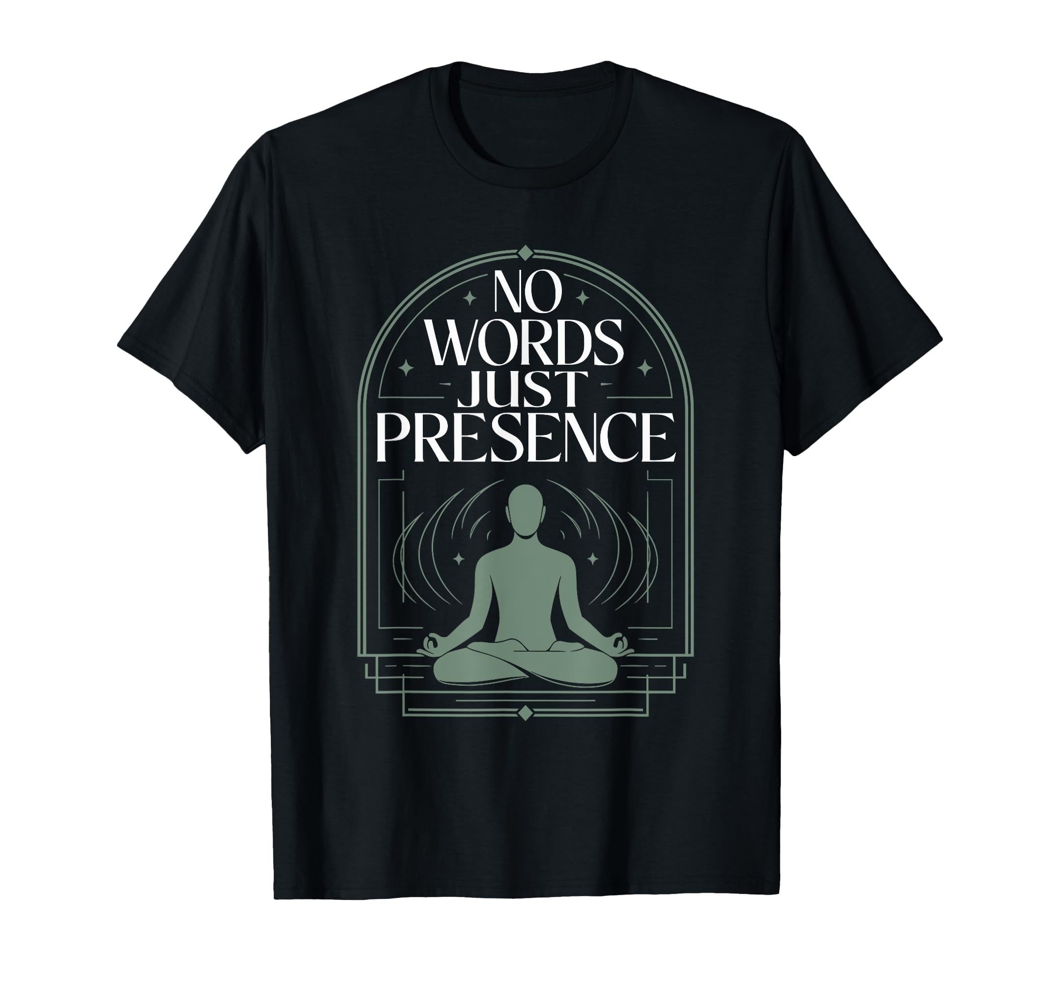 Silent Retreat Participants Mindfulness T-Shirt - Unique Graphic Unisex - T-Shirt, Sweatshirt, Hoodie