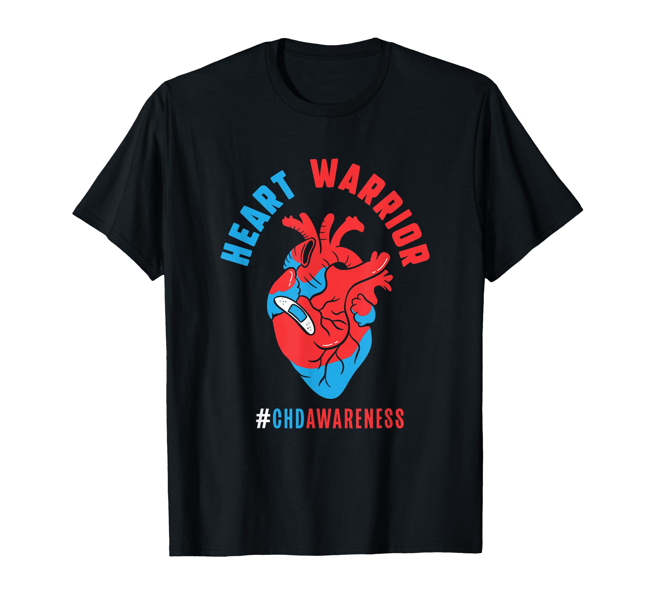 Heart Warrior Chd Awareness Congenital T-Shirt - Graphic Print for Adults - T-Shirt, Sweatshirt, Hoodie