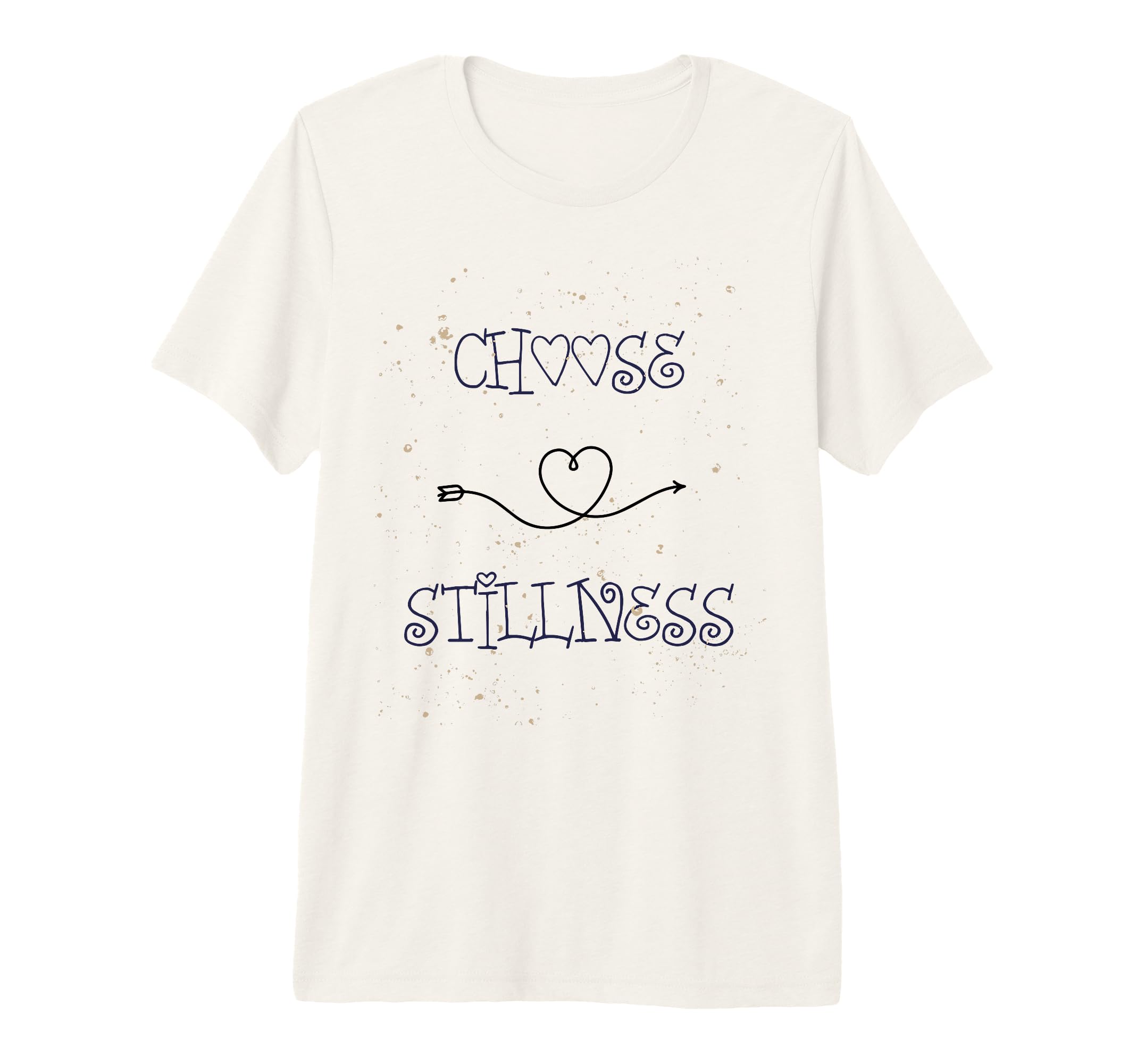 Choose Stillness Minimalist Heart Arrow T-Shirt - Streetwear Style Unisex - T-Shirt, Sweatshirt, Hoodie