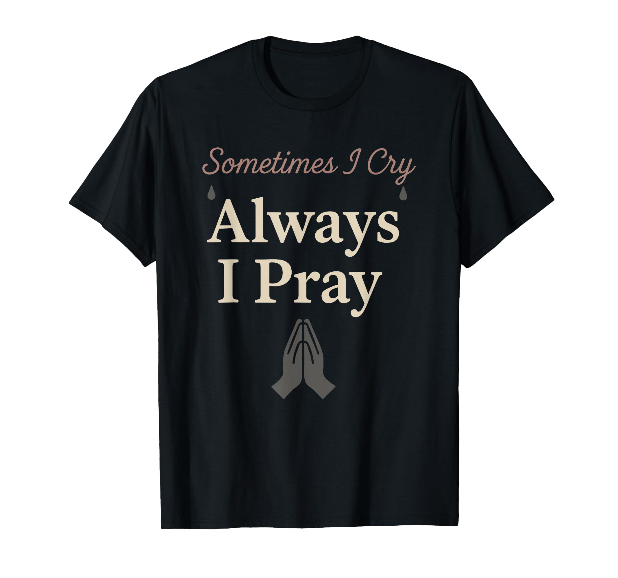 Christian Wife Anxiety Faith Mental T-Shirt - Streetwear Style Unisex - T-Shirt, Sweatshirt, Hoodie