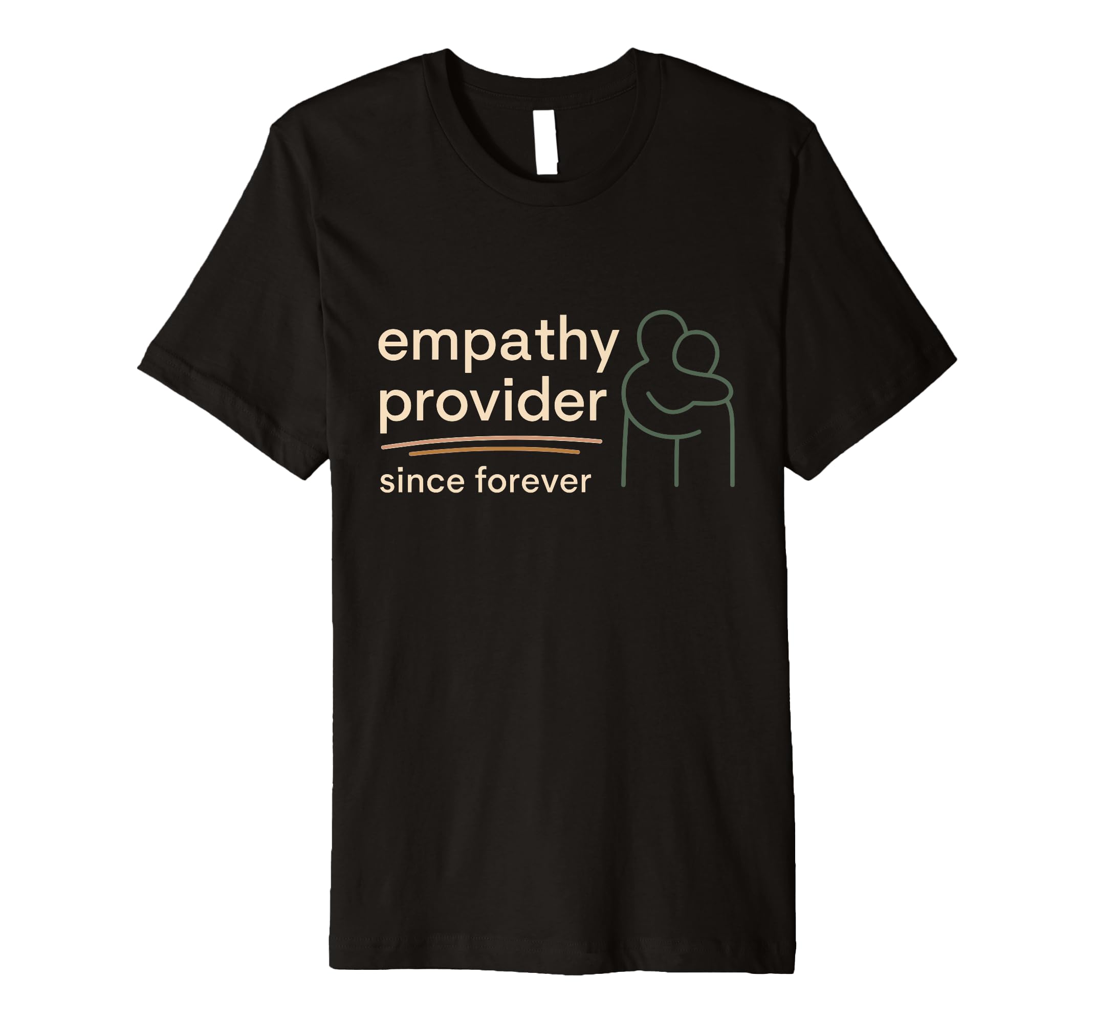 Emotional Support Human Funny T-Shirt - Minimalist Print for Adults - T-Shirt, Sweatshirt, Hoodie