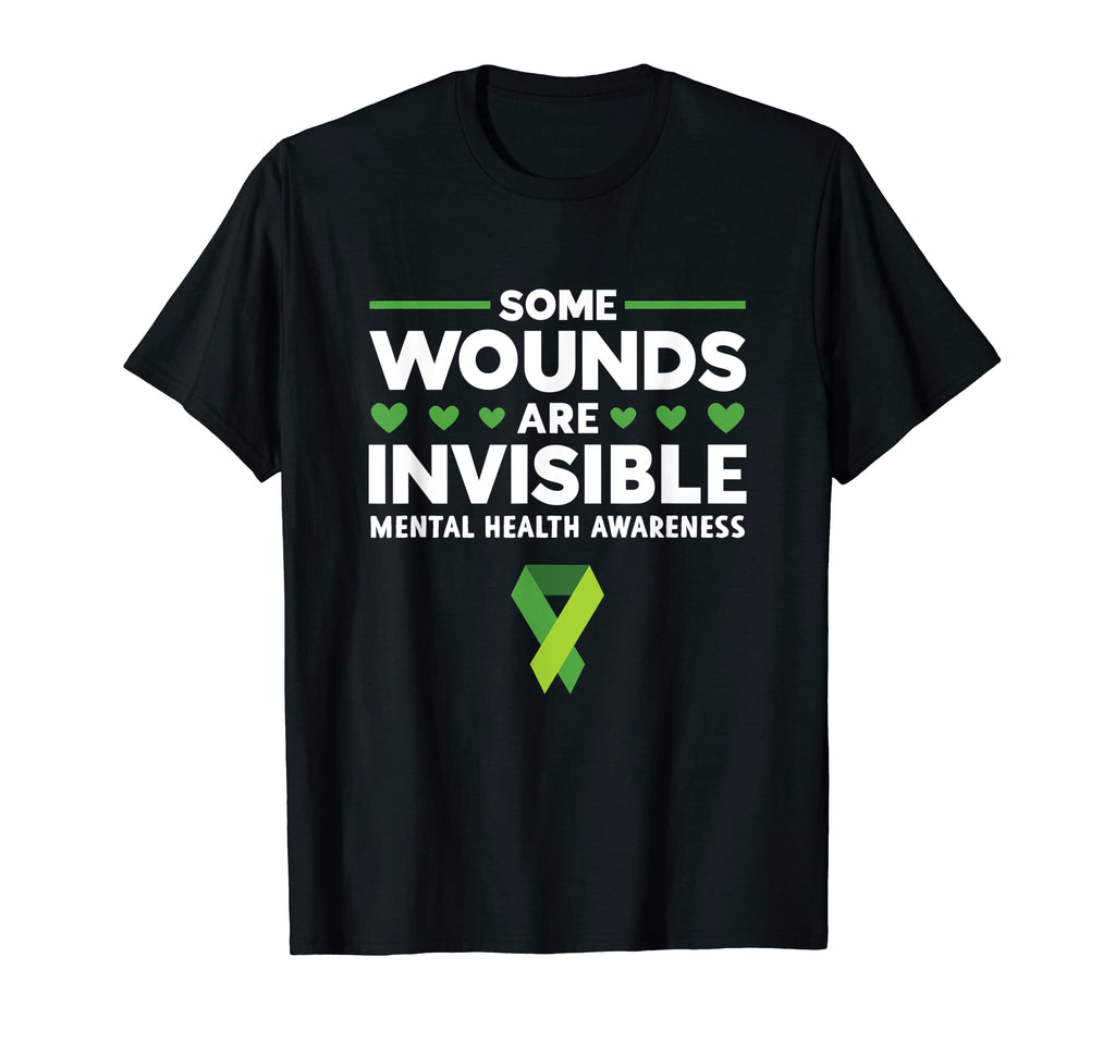 Green Ribbon Warrior Supporters T-Shirt - Custom Art Print Men Women - T-Shirt, Sweatshirt, Hoodie