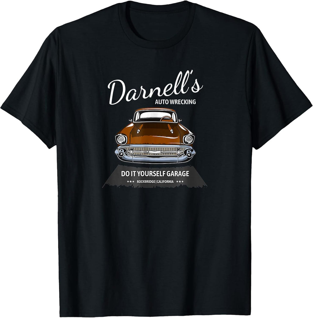 Vintage Darnells Auto Wrecking Unisex T-shirt, Sweatshirt, Hoodie, Long Sleeve Tee - T-Shirt, Sweatshirt, Hoodie