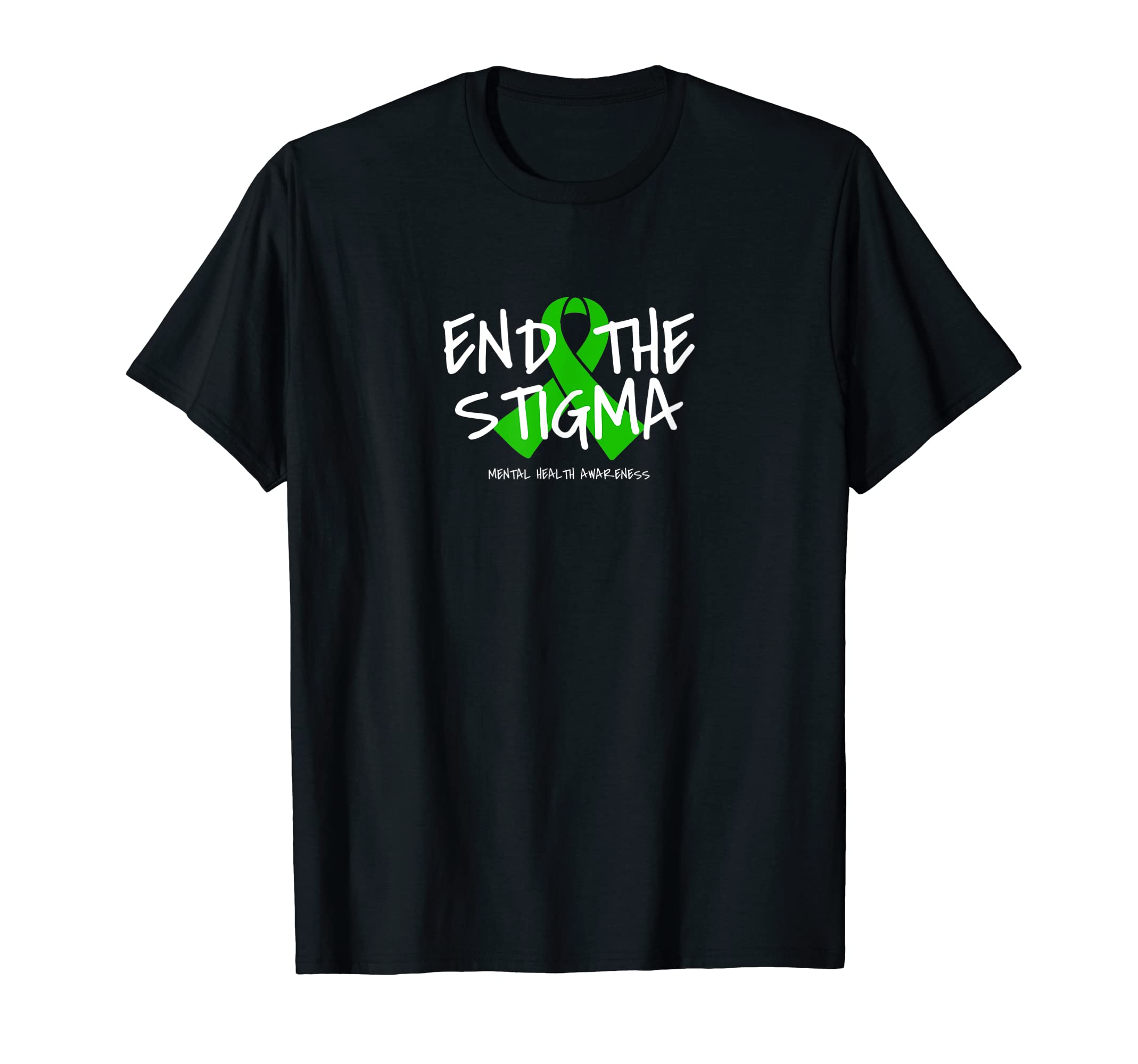 End Stigma Mental Health Awareness T-Shirt - Streetwear Style for Adults - T-Shirt, Sweatshirt, Hoodie
