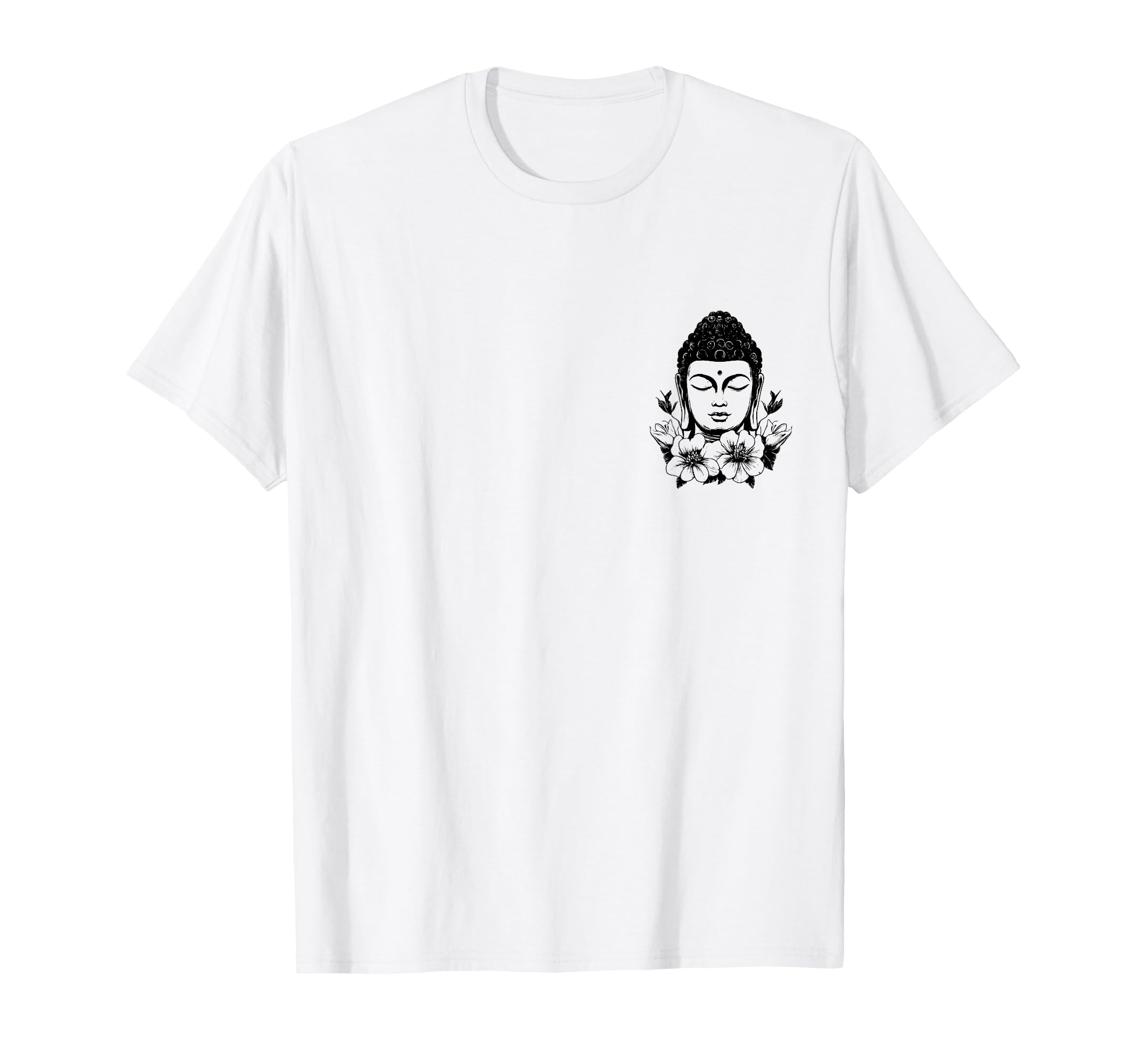 Buddha Pocket Buddhism Mindfulness T-Shirt - Unique Graphic Men Women - T-Shirt, Sweatshirt, Hoodie