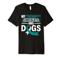 My Therapy Chocolate Dogs Ptsd T-Shirt - Fun Novelty Design Men Women - T-Shirt, Sweatshirt, Hoodie