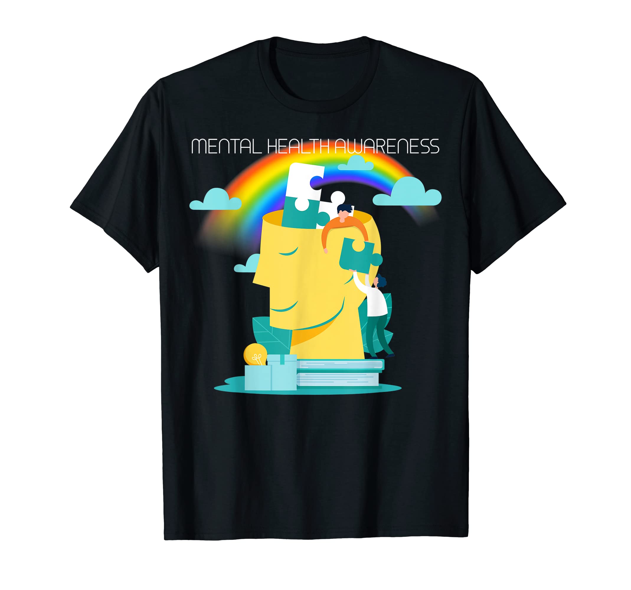 Mental Health Pride T-Shirt - Graphic Print for Adults - T-Shirt, Sweatshirt, Hoodie
