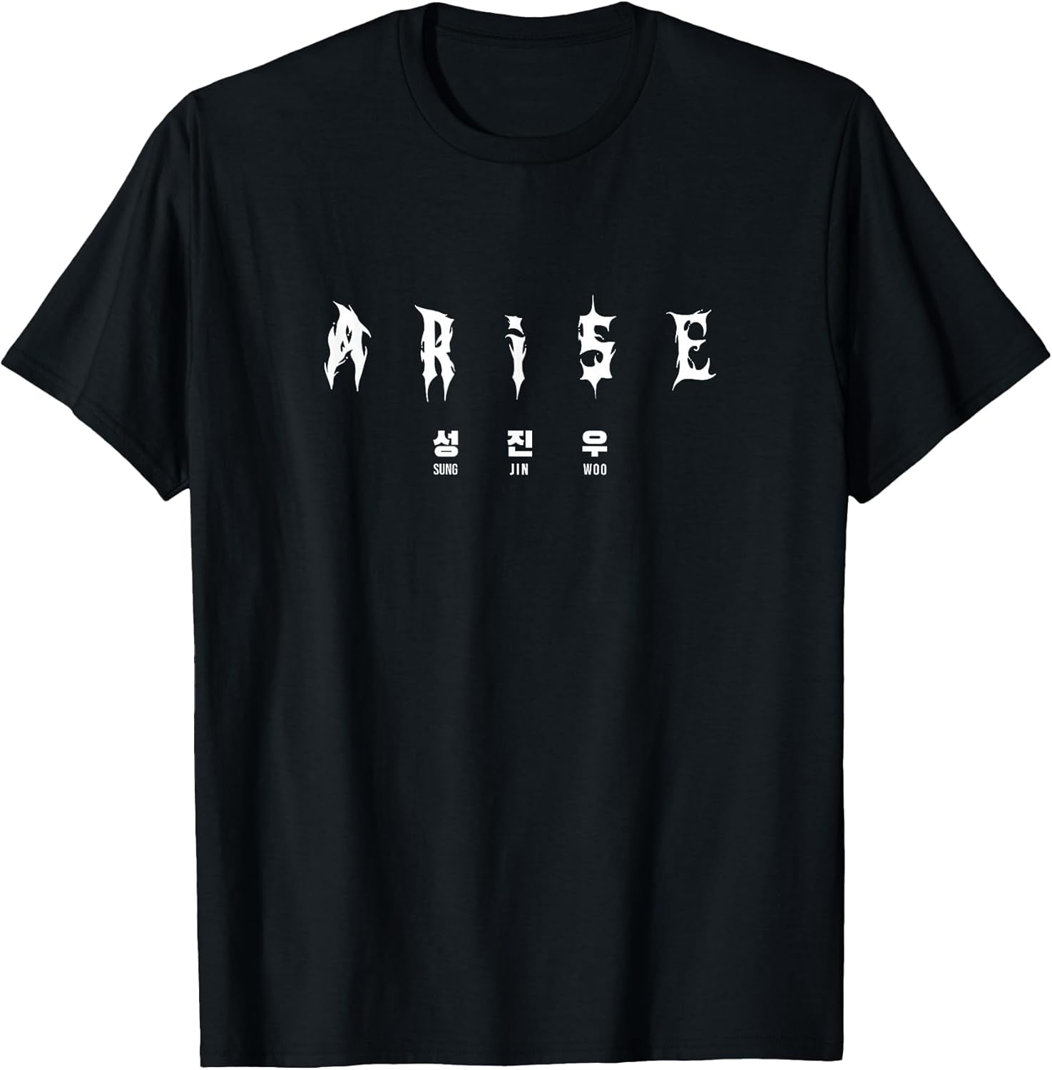 Solo Level Jin Woo Arise Unisex T-shirt, Sweatshirt, Hoodie, Long Sleeve Tee - T-Shirt, Sweatshirt, Hoodie