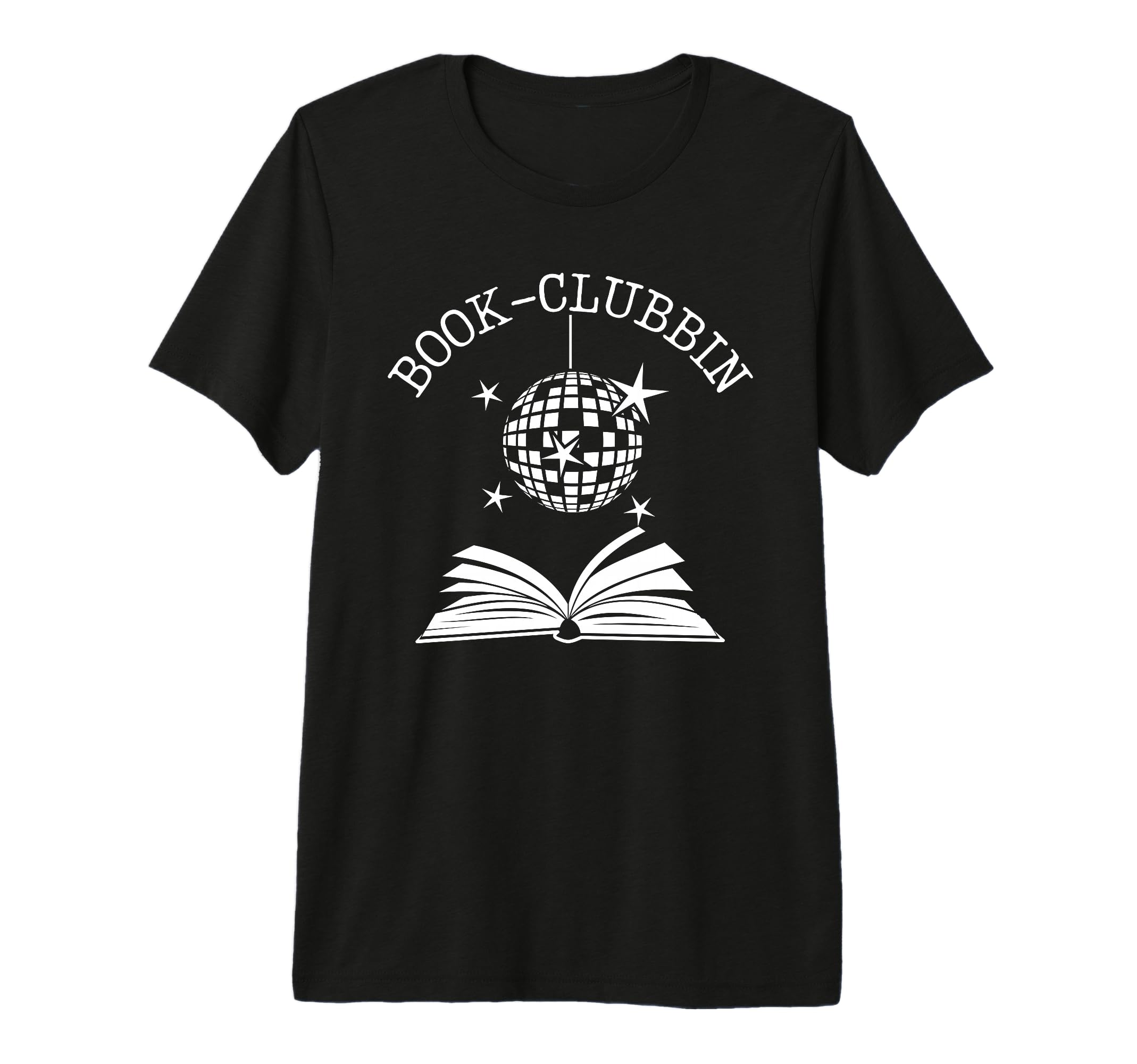 Funny Book Clubbin Reading Club Disco T-Shirt - Unique Graphic Men Women - T-Shirt, Sweatshirt, Hoodie