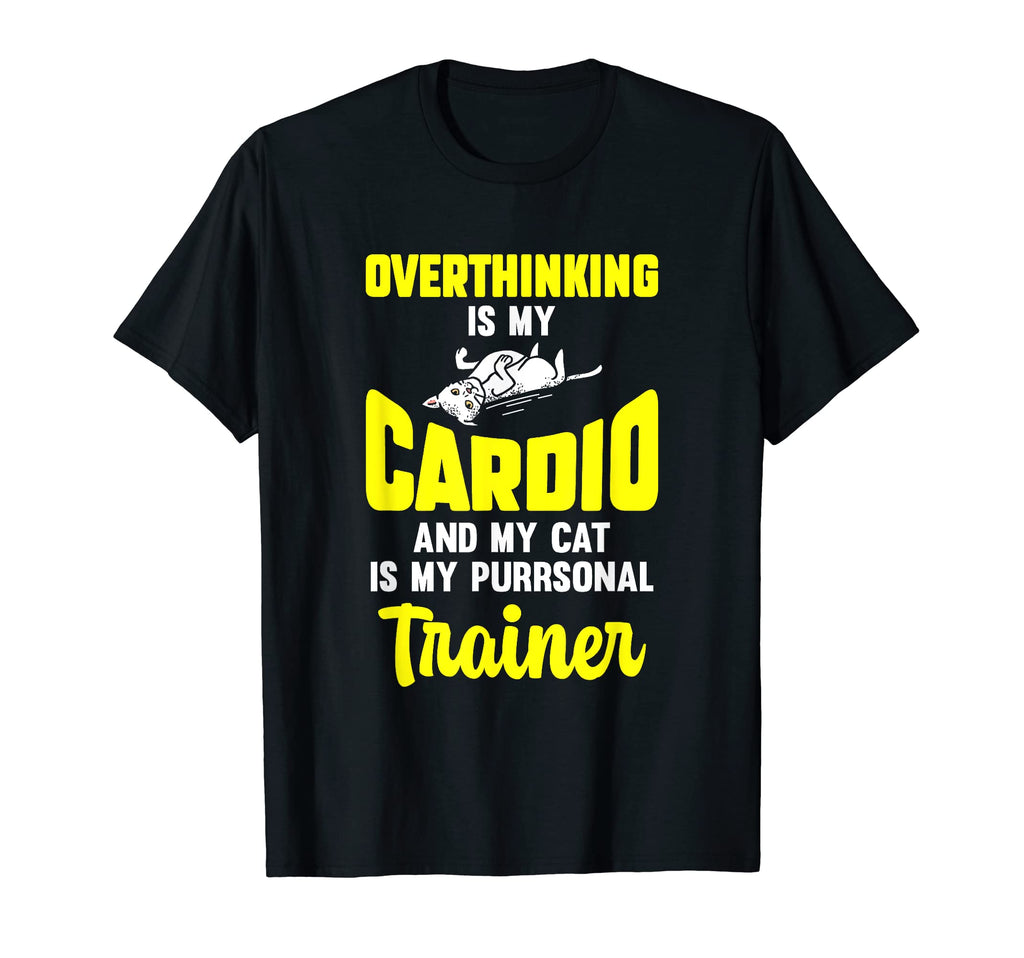 Cat Lover Overthinker Pet Overthinking T-Shirt - Aesthetic Graphic Unisex - T-Shirt, Sweatshirt, Hoodie