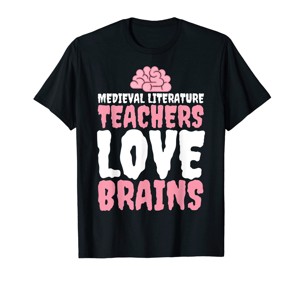 Funny Medieval Literature Teacher Halloween T-Shirt - Unique Graphic Unisex - T-Shirt, Sweatshirt, Hoodie