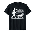 Walking My Therapist Leash Funny T-Shirt - Casual Everyday Wear for Adults - T-Shirt, Sweatshirt, Hoodie
