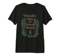 Forest Walk Overthinker Mental Reset T-Shirt - Custom Art Print Men Women - T-Shirt, Sweatshirt, Hoodie