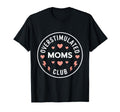 Groovy Overstimulated Moms Club Hoodie - Minimalist Print Unisex - T-Shirt, Sweatshirt, Hoodie