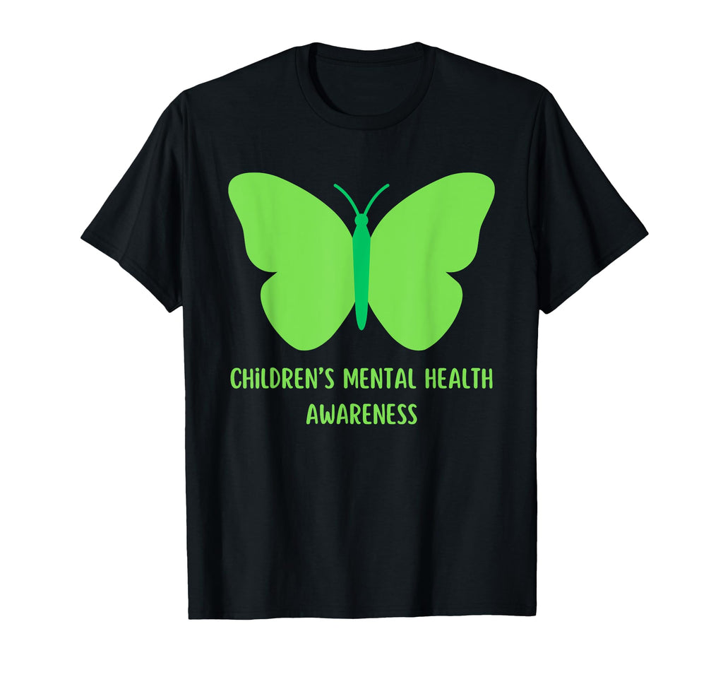 Butterfly National Childrens Mental T-Shirt - Trendy Graphic for Adults - T-Shirt, Sweatshirt, Hoodie