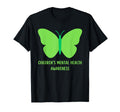 Butterfly National Childrens Mental T-Shirt - Trendy Graphic for Adults - T-Shirt, Sweatshirt, Hoodie