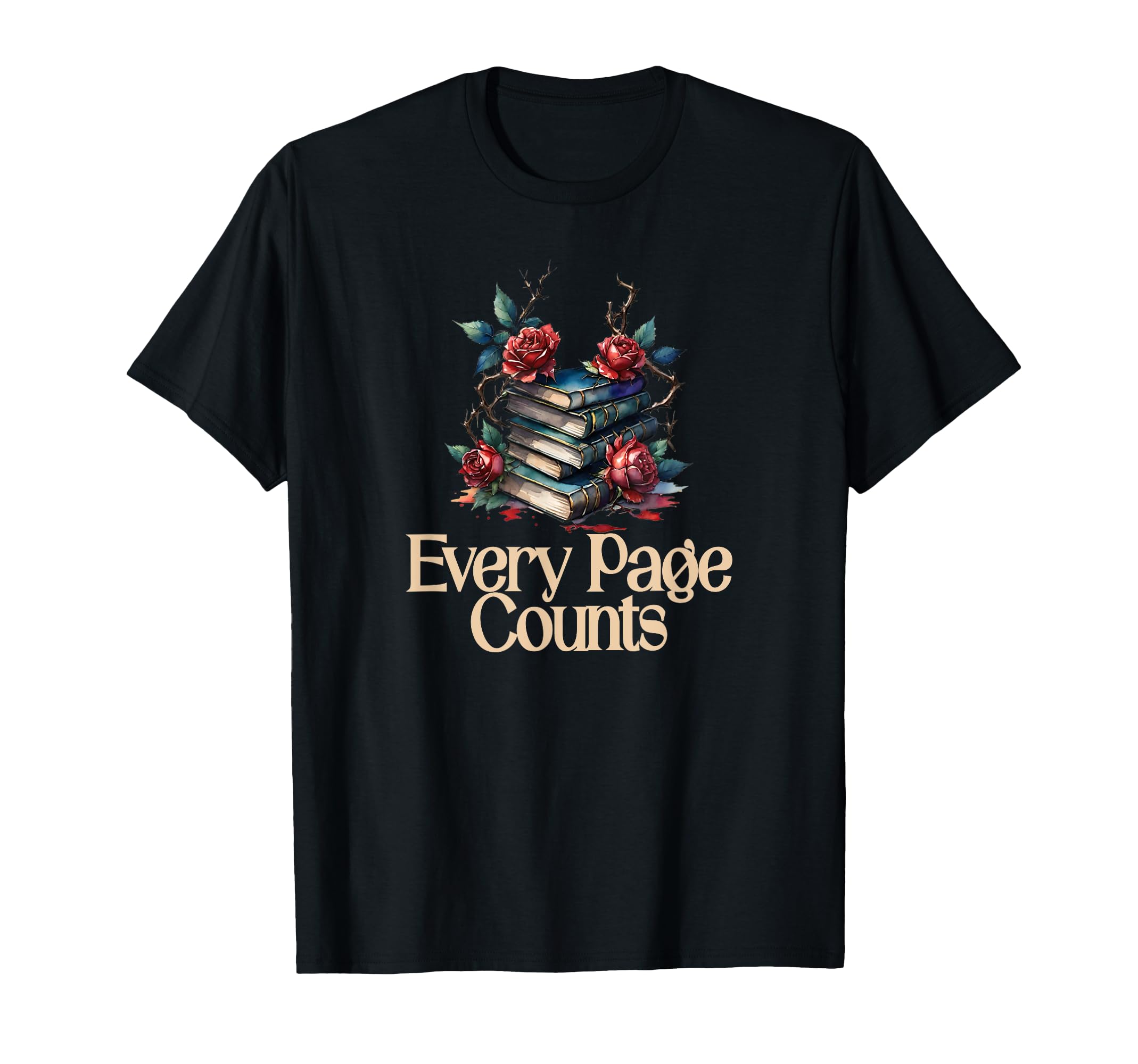 Book Worm Book Stack Reading T-Shirt - Casual Everyday Wear for Adults - T-Shirt, Sweatshirt, Hoodie