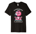 Flamaste Funny Flamingo Meditation Zen T-Shirt - Streetwear Style Unisex - T-Shirt, Sweatshirt, Hoodie