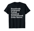 Shakespeare As You Like It Character T-Shirt - Streetwear Style Men Women - T-Shirt, Sweatshirt, Hoodie